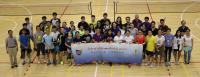 Group photo at the Fourth Director’s Cup Badminton Tournament